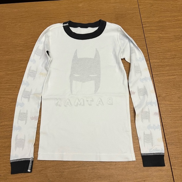 Hanna Andersson Batman long sleeve pajama set size 140 US 10 - Picture 5 of 12